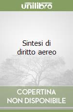 Sintesi di diritto aereo