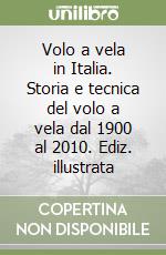 Volo a vela in Italia. Storia e tecnica del volo a vela dal 1900 al 2010. Ediz. illustrata libro