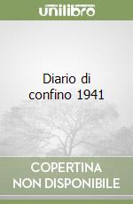 Diario di confino 1941 libro