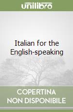 Italian for the English-speaking libro