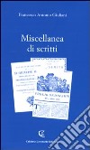 Miscellanea di scritti libro