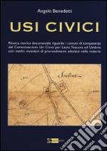 Usi civici. Ricerca storico documentaria riguardo i comuni di competenza del Commissariato Usi Civili per Lazio, Toscana ed Umbria con inediti inventari ... libro