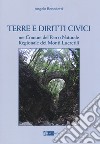 Terre e diritti civili nei comuni del parco naturale regionale dei Monti Lucretili libro di Benedetti Angelo