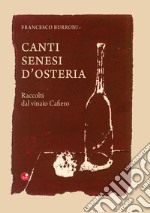 Canti senesi d'osteria libro