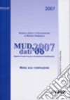 Mud 2007. Dati 2006. Registro e formulario libro