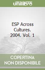 ESP Across Cultures. 2004. Vol. 1