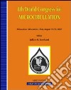 Eighth World congress for microcirculation (Milwaukee, 15-19 August 2007) libro