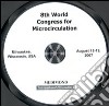 Eighth World congress for microcirculation (Milwaukee, 15-19 August 2007). CD-ROM libro