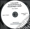 X European Multicolloquium of Parasitology. EMOP free papers (Paris, August 24-29 2008). CD-ROM libro