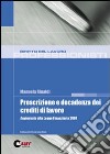 Prescrizione e decadenza dei crediti di lavoro. Aggiornato alla legge finanziaria 2007 libro