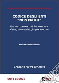 Codice degli enti «non profit» libro