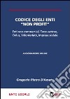 Codice degli enti «non profit» libro