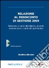 Relazione al rendiconto di gestione. CD-ROM libro