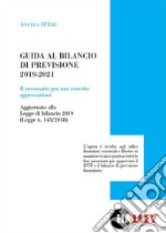 Guida al bilancio di previsione 2019-2021