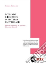 Domande e risposte in materia elettorale libro