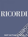 Cinderella (Cenerentola). Libretto. Musica di G. Rossini. Ediz. inglese libro di Ferretti Jacopo