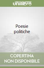 Poesie politiche libro