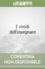 I modi dell'insegnare libro