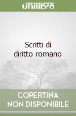 Scritti di diritto romano