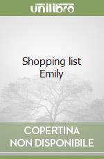 Shopping list Emily libro