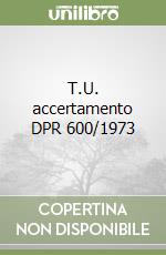 T.U. accertamento DPR 600/1973 (1) libro