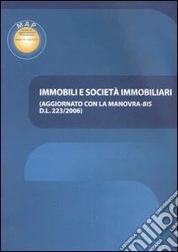Immobili e società immobiliari libro