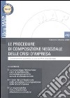 Le procedure di composizione negoziale delle crisi d'impresa libro