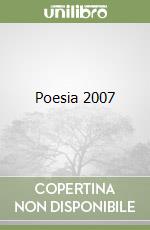 Poesia 2007 libro