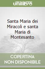 Santa Maria dei Miracoli e santa Maria di Montesanto libro usato