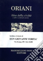 Idea della civiltà ed altri scritti di storia libro