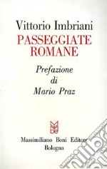 Passeggiate romane libro