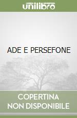 ADE E PERSEFONE libro