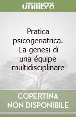 Pratica psicogeriatrica. La genesi di una équipe multidisciplinare libro