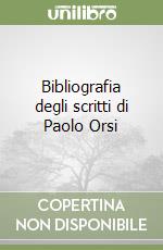 Bibliografia degli scritti di Paolo Orsi