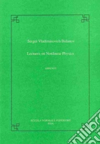 Lectures on non linear physics libro