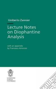 Lecture notes on Diophantine analysis