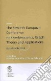 The seventh European conference on combinatorics, graph, theory and applications, Eurocomb 2013 libro