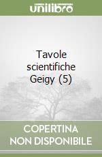 Tavole scientifiche Geigy (5) libro