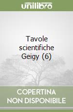 Tavole scientifiche Geigy (6) libro