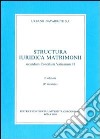 Structura iuridica matrimonii secundum Concilium Vaticanum II libro di Navarrete Urbano