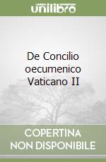 De Concilio oecumenico Vaticano II libro