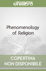 Phenomenology of Religion libro