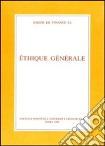 Éthique générale libro