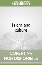 Islam and culture libro