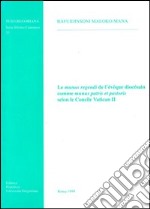 Le munus regendi de l'évêque diocésain comme «Munus patris et pastoris» selon le Concile Vatican II libro