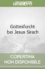 Gottesfurcht bei Jesus Sirach libro