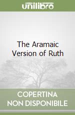 The Aramaic Version of Ruth