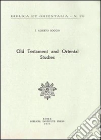 Old Testament and oriental studies