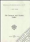 Old Testament and oriental studies libro