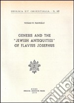 Genesis and the Jewish antiquities of Flavius Josephus